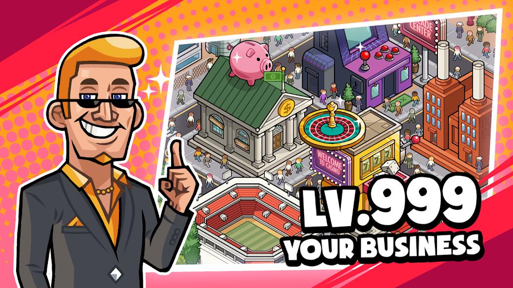 Idle Billionaire Tycoon Mod スクリーンショット 1