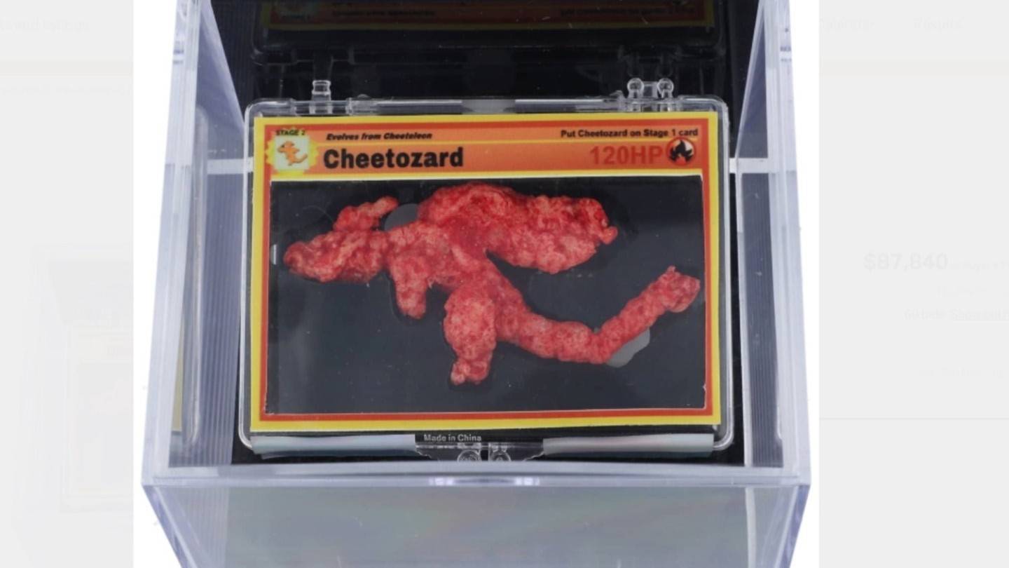 Cheetos Charizard Chip Auction