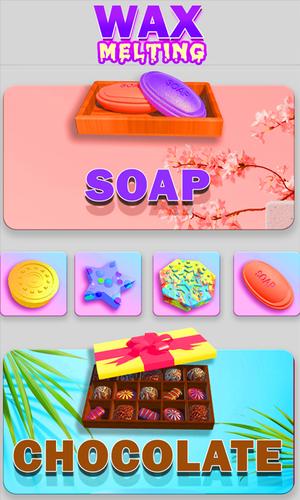 Wax Melting! ASMR Frozen Honey 스크린샷 0