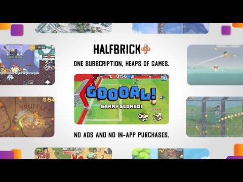 ハーフブリック・スポーツフットボール ゲームプレイ