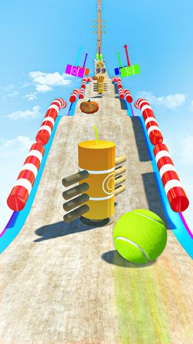 3D Sky Rolling Going Ball Game Capture d'écran 3
