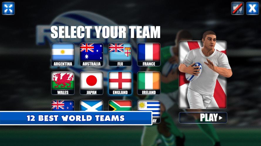 Rugby Rush 螢幕截圖 1