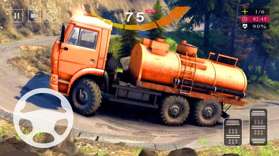 Oil Tanker Truck Games - Truck Schermafbeelding 0