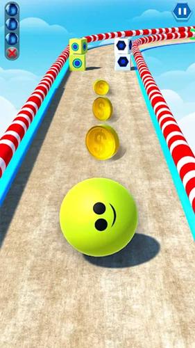 3D Sky Rolling Going Ball Game Capture d'écran 0