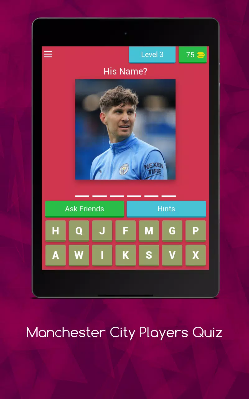 Manchester City Player’s Quiz Captura de tela 3