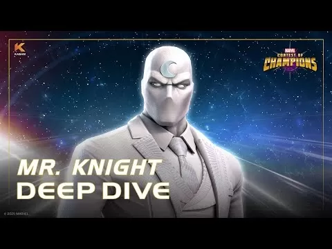 Silver Samurai e Mr Knight no Marvel Contest of Champions