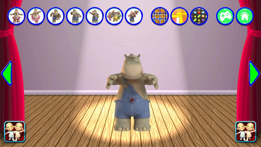 Talking Hippo Rock ภาพหน้าจอ 2
