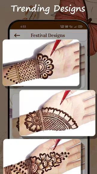 Mehndi Design Easy Simple Capture d'écran 0