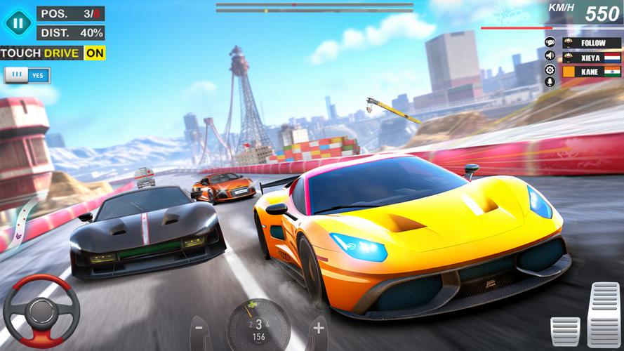 Car Race Game Arena Car Racing Captura de tela 3