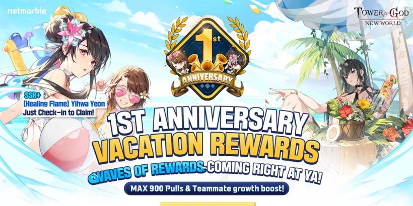 Tower of God: New World Unveils Major 1st-Anniversary Celebration