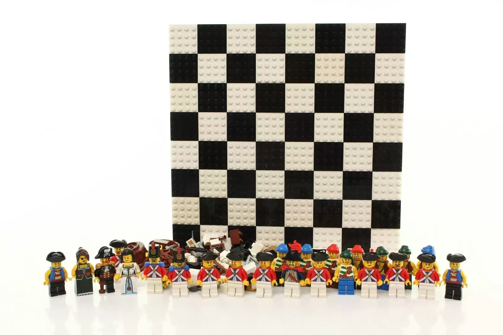 Pirates chess set