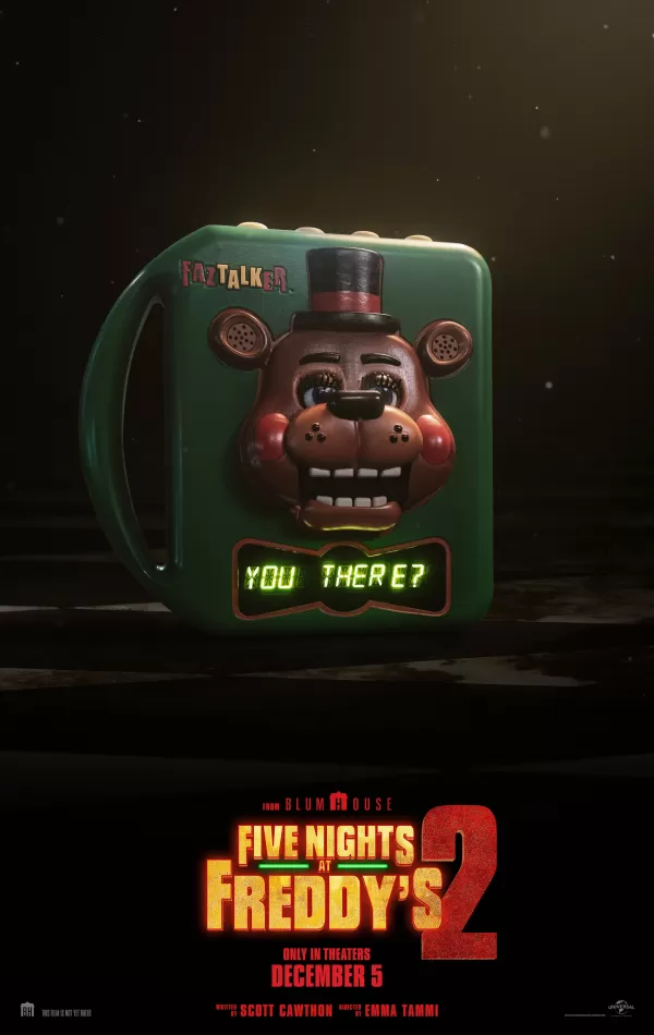 ห้าคืนที่โปสเตอร์ 2 ของ Freddy