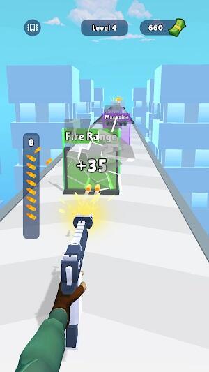 လက်နက် Upgrade Rush Mod APK