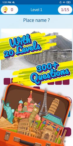 Guess the famous place スクリーンショット 2