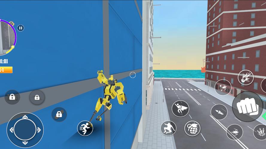 Schermata IRON NINJA Robot Adventures 0