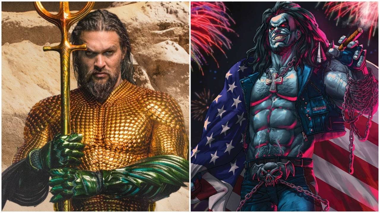 從Aquaman到Lobo，Jason Momoa越過DC宇宙。
