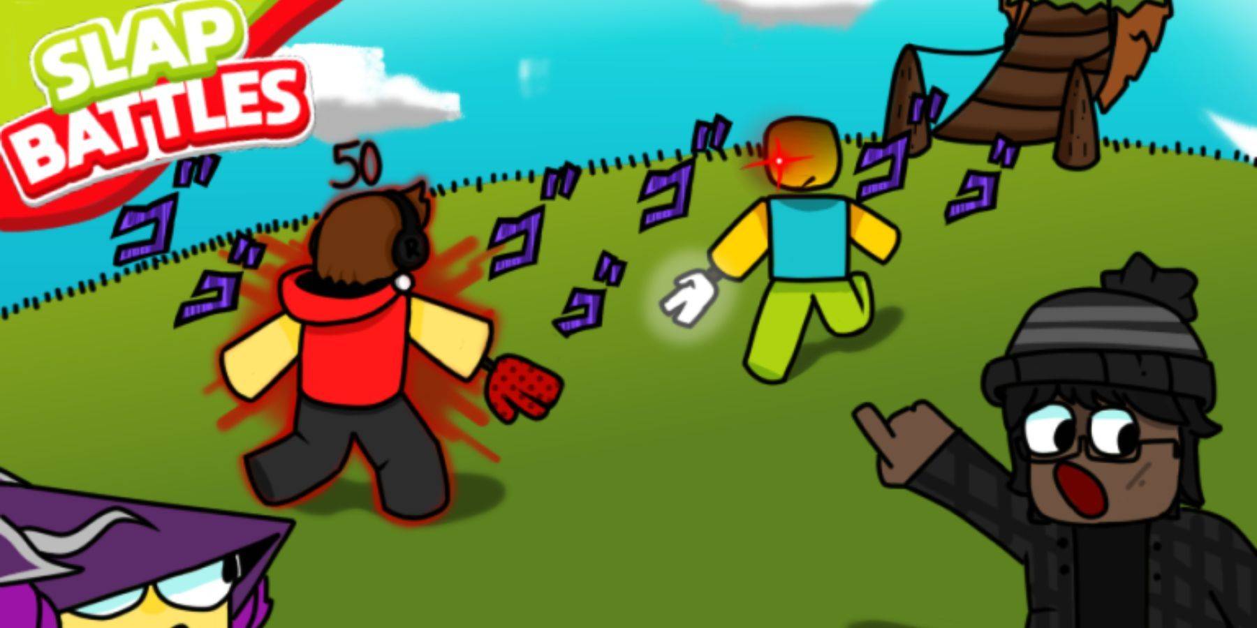 Slap Battles gameplay featuring special ability gloves