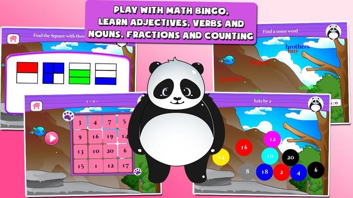 Panda 1st-Grade Learning Games ဖန်သားပြင်ဓာတ်ပုံ 1