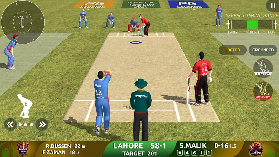 Cricket Game: Pakistan T20 Cup 스크린샷 0
