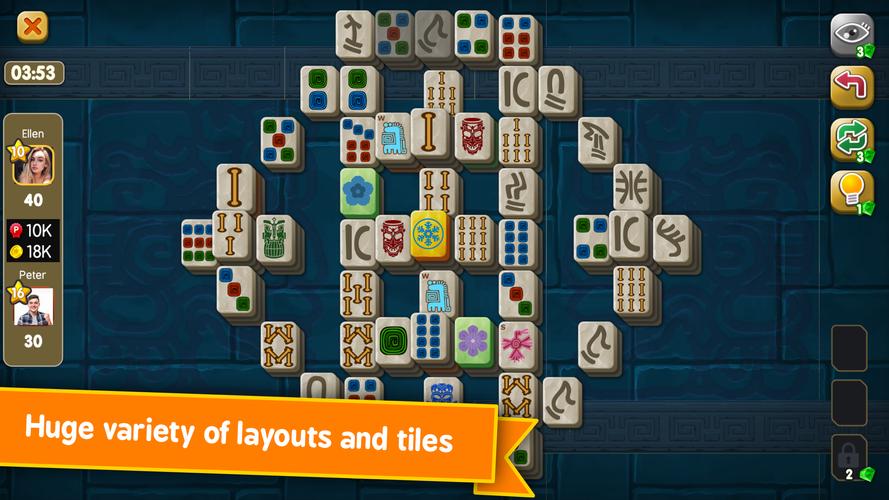 Mahjong Maya Capture d'écran 0