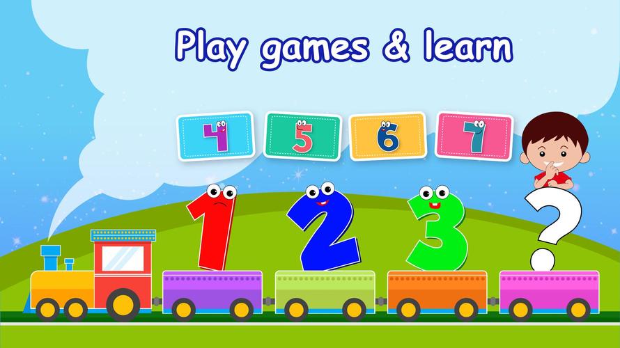 Kids Preschool Learning Games ဖန်သားပြင်ဓာတ်ပုံ 1