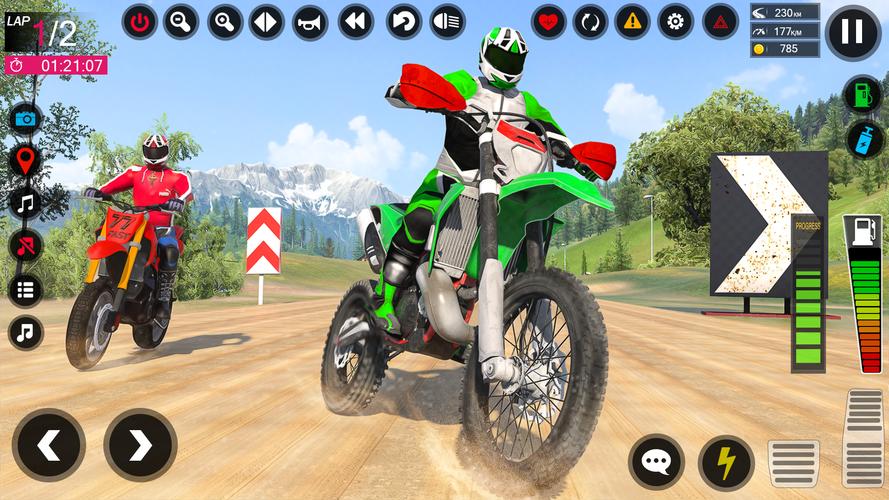 Dirt Bike Stunt - Bike Racing Captura de tela 3