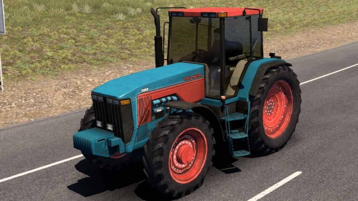 Tractor mod slowing traffic in American Truck Simulator