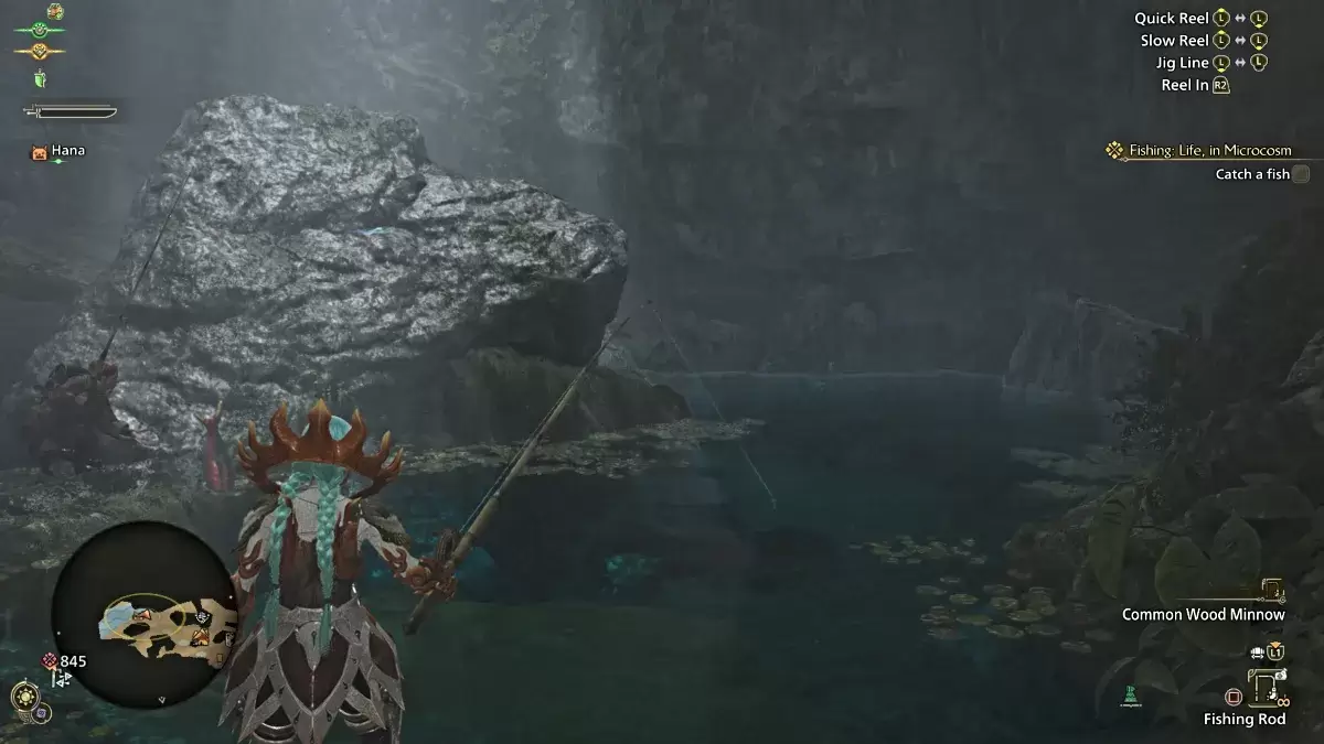 Mga lokasyon ng isda sa halimaw na mangangaso wild