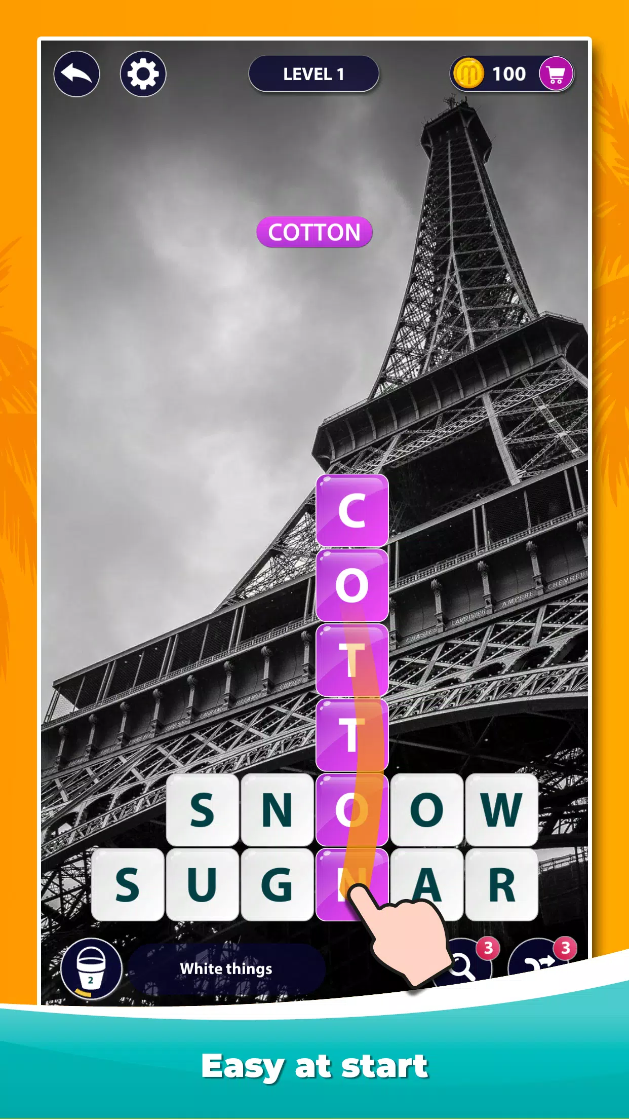 Word Surf - Ein Wortspiel Screenshot 0