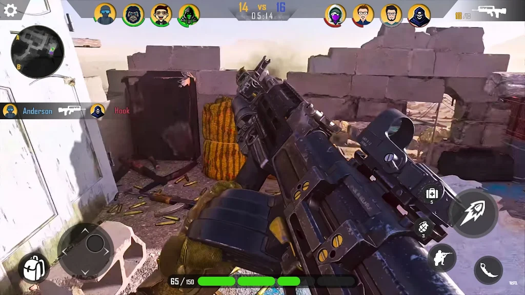 Critical Action Gun Games 螢幕截圖 0