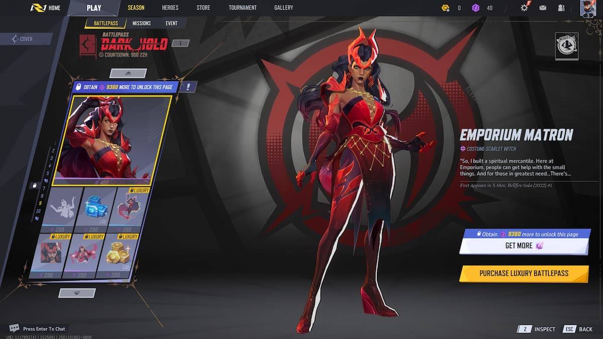 Emporium Matron Scarlet Witch