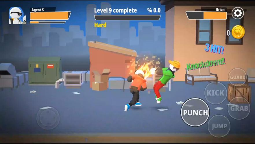 Street Hit - Clash Fighting Tangkapan skrin 0