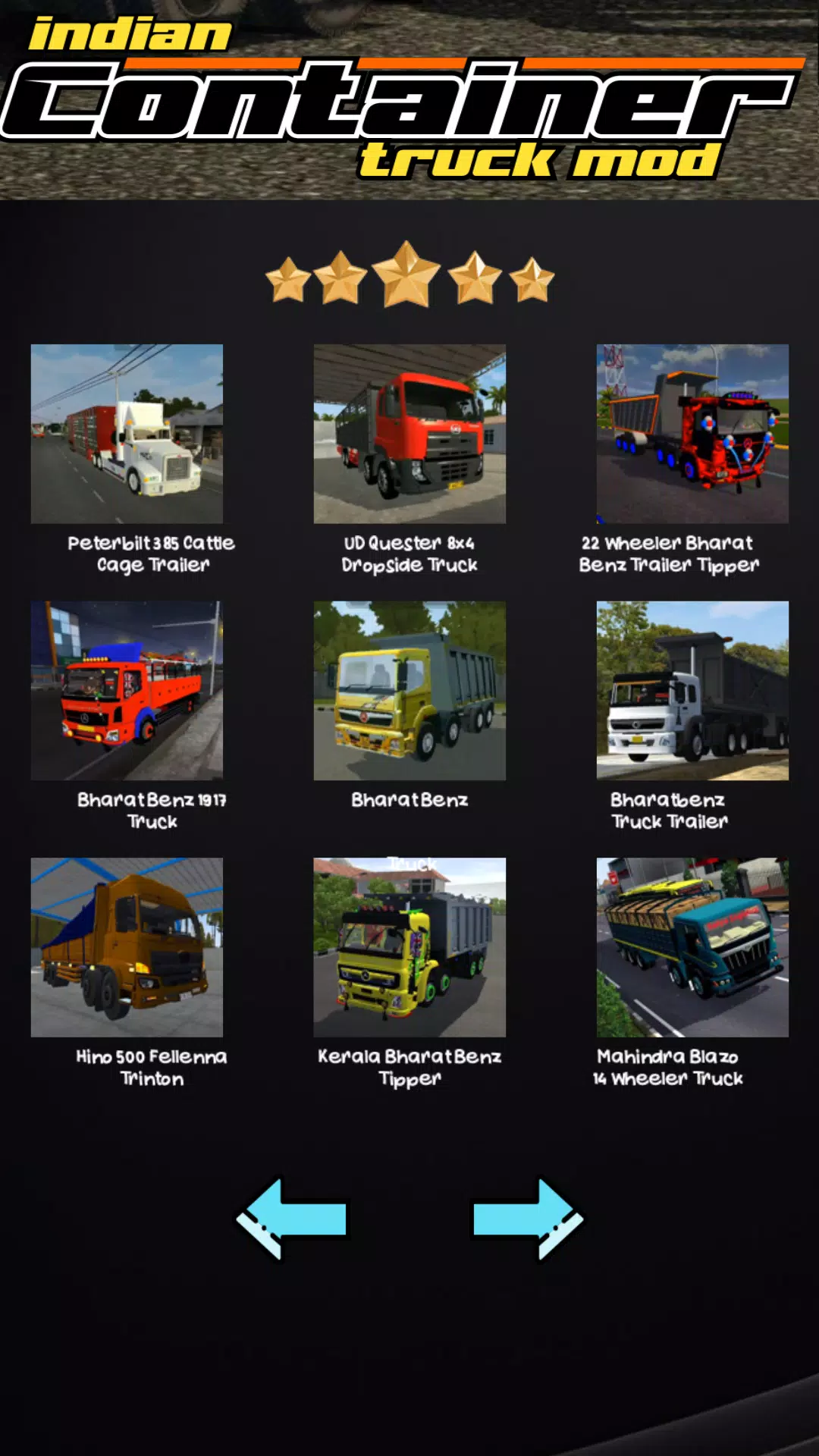Indian Container Truck Mod スクリーンショット 3