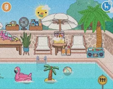 Toca Boca Pool Ideas スクリーンショット 1