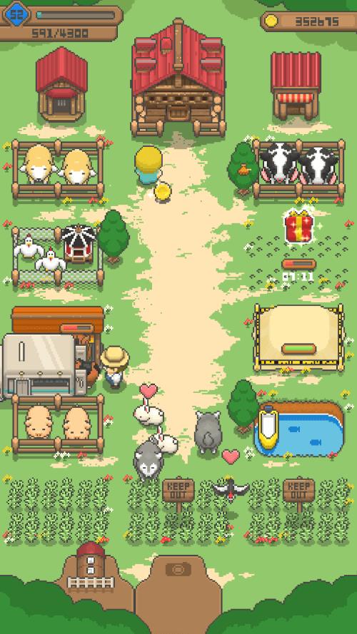 Tiny Pixel Farm Ảnh chụp màn hình 1