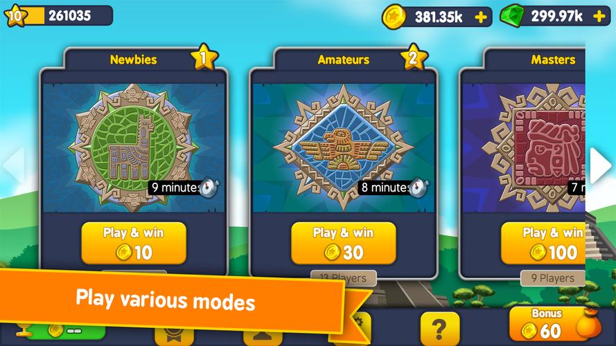 Mahjong Maya Capture d'écran 1