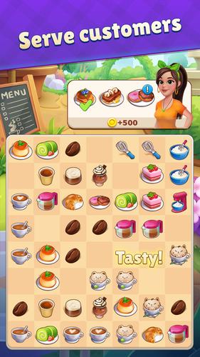 Merge Cafe: Cooking Theme Tangkapan skrin 3