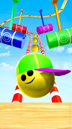 3D Sky Rolling Going Ball Game Capture d'écran 2