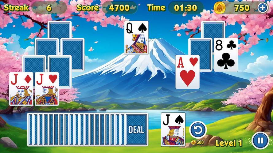 TriPeaks Solitaire Challenge应用截图第3张
