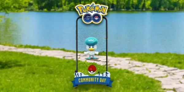 Quaxly strahlt beim Pokémon Go Community Day im Juli