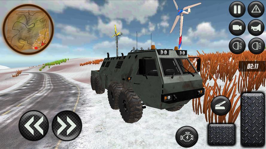 Offroad Simulator 8x8 स्क्रीनशॉट 3