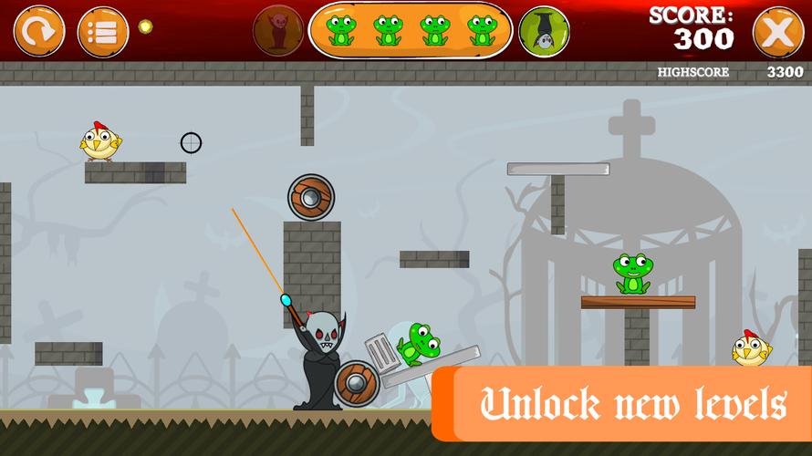 Schermata Mr Vampire - Physics Puzzle 2
