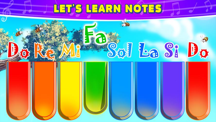 Baby Zoo Piano Games for Kids スクリーンショット 1