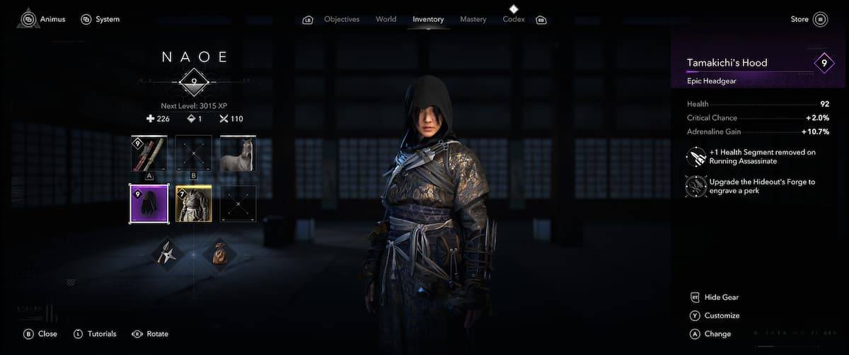 AC Shadows: Change Outfits & Appearance Guide