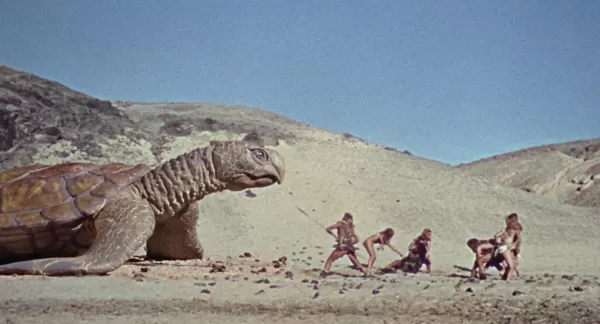 Raquel Welch in prehistoric bikini