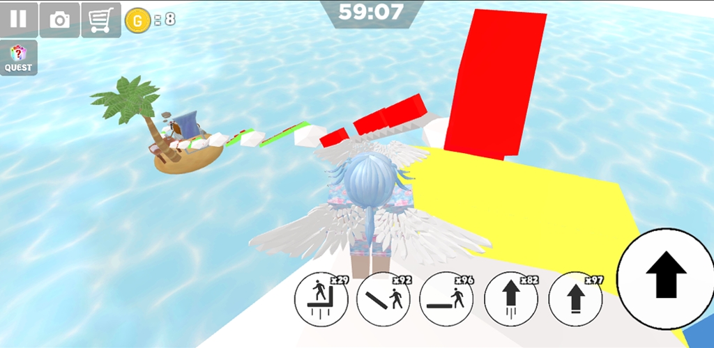 Stairway to heaven parkour Captura de pantalla 0