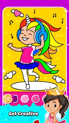Princess Coloring Zrzut ekranu 0