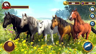 Virtual Horse Family Simulator Tangkapan skrin 1