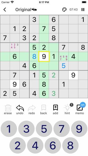 All Sudoku - 5 kinds of sudoku Capture d'écran 1