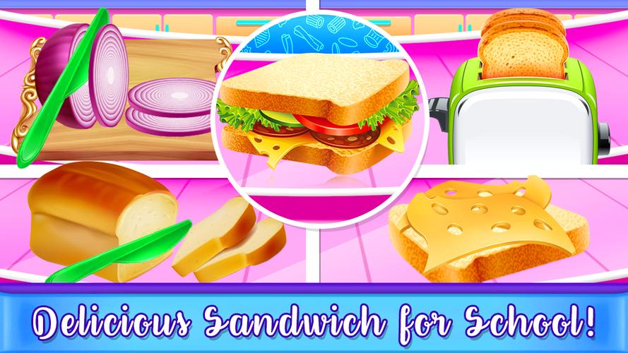 School Toddlers Breakfast Food Zrzut ekranu 2
